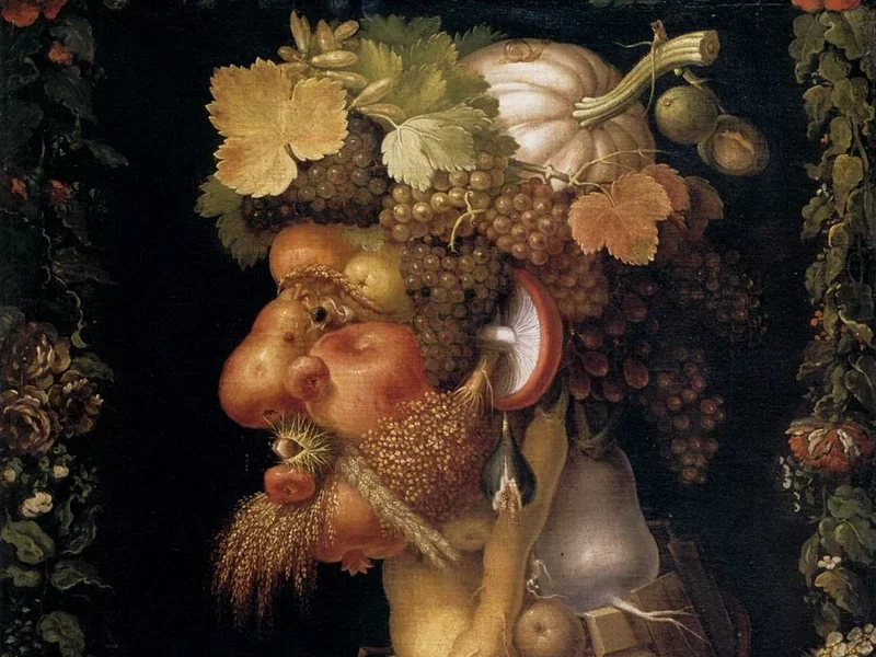 1527-Giuseppe Arcimboldo - Autunno - Musée du Louvre, Paris
